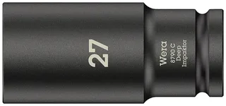 Wera 8790 C Impaktor Deep 05004840001 Innen-Sechskant Steckschlüsseleinsatz 27 mm 1/2 27 mm 1/2 (12.5 mm) von Wera – Produktbild 1 von 2