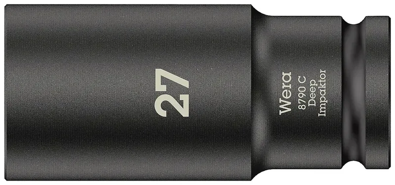 Wera 8790 C Impaktor Deep 05004840001 Innen-Sechskant Steckschlüsseleinsatz 27 mm 1/2 27 mm 1/2 (12.5 mm) von Wera – Produktbild 1 von 2
