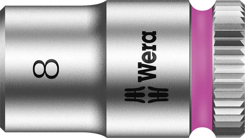 Wera 8790 HMA 05003507001 Außen-Sechskant Steckschlüsseleinsatz 8 mm SW 8 1/4 (6.3 mm) von Wera – Produktbild