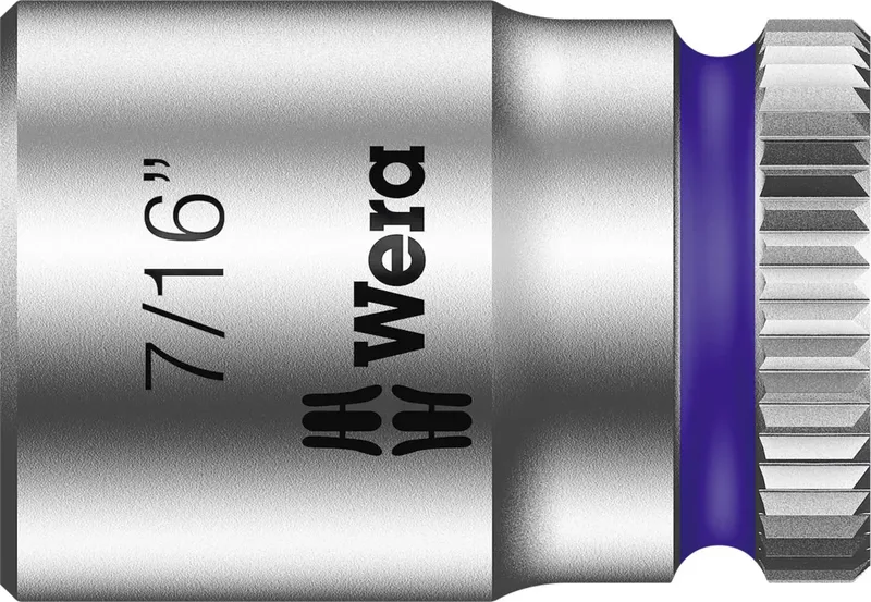 Wera 8790 HMA 05003521001 Außen-Sechskant Steckschlüsseleinsatz 6.3 mm 7/16 1/4 (6.3 mm) de Wera – image du produit