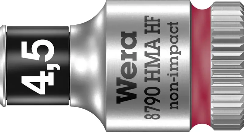 Wera 8790 HMA 05003718001 Außen-Sechskant Steckschlüsseleinsatz Haltefunktion 4.5 mm 4.5 mm 1/4 (6.3 mm) de Wera – image du produit
