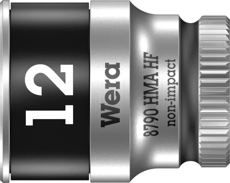 Wera 8790 HMA 05003727001 Außen-Sechskant Steckschlüsseleinsatz Haltefunktion 12 mm 1/4 SW 12 1/4 (6.3 mm) de Wera – image du produit