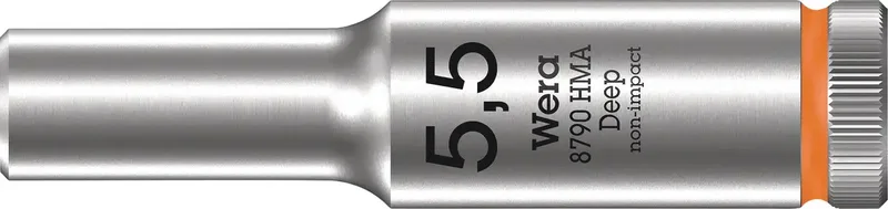 Wera 8790 HMA Deep 05004502001 Steckschlüsseleinsatz 5.5 mm 1 Stück 1/4 von Wera – Produktbild