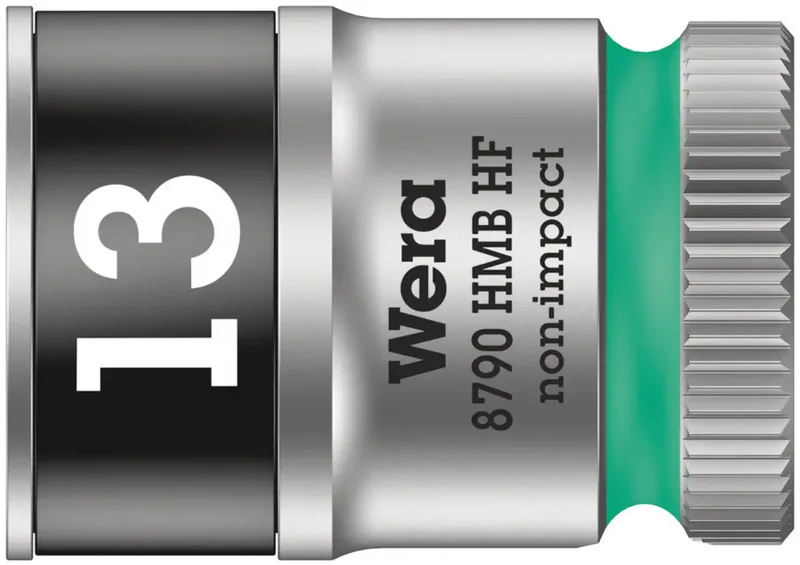 Wera 8790 HMB HF 05003747001 6 pans extérieurs Douille 13 mm 3/8 13 mm 3/8 (10 mm) de Wera – image du produit