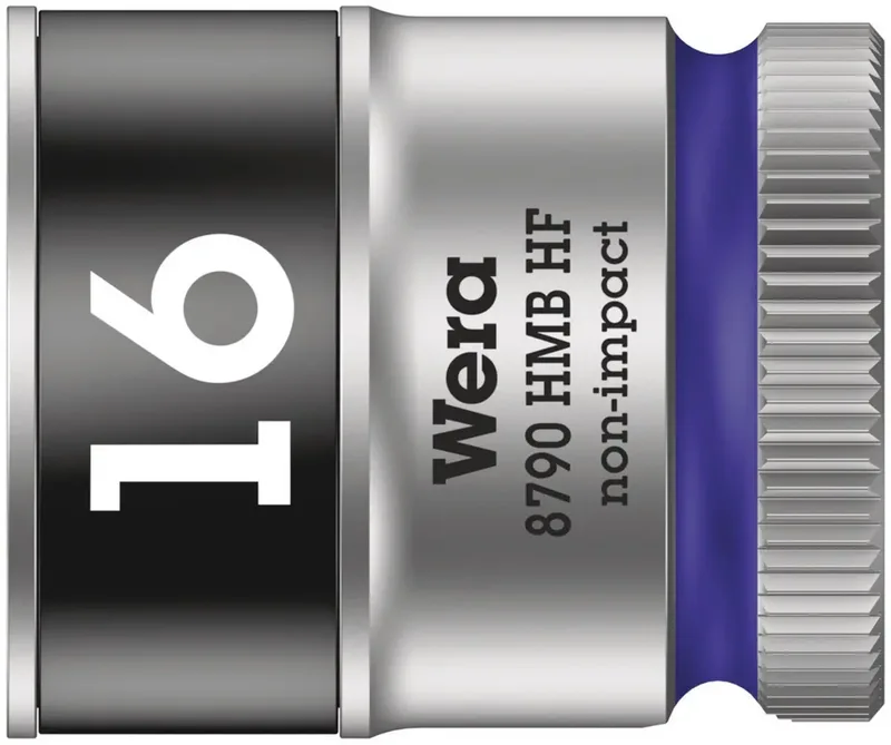 Wera 8790 HMB HF 05003750001 Außen-Sechskant Steckschlüsseleinsatz Haltefunktion 16 mm 16 mm 3/8 (10 mm) de Wera – image du produit