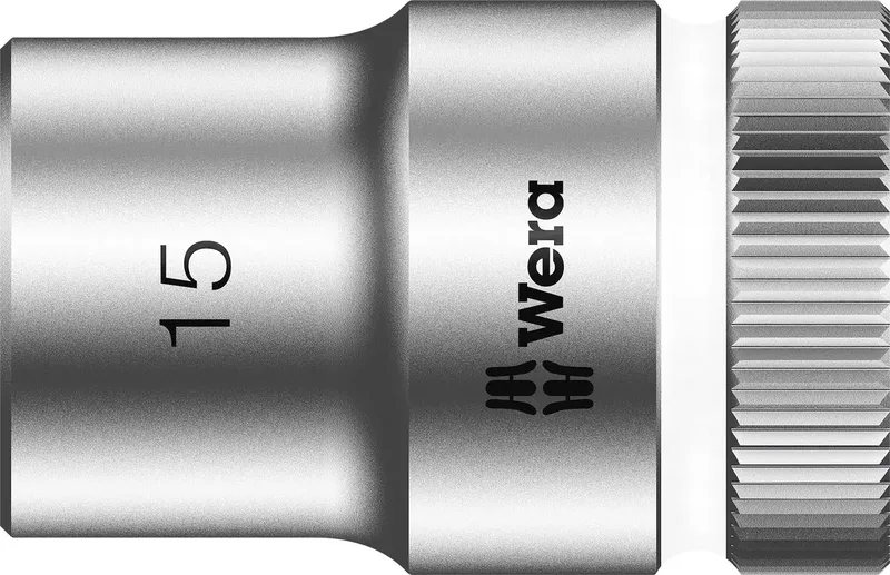 Wera 8790 HMC 05003606001 Außen-Sechskant Steckschlüsseleinsatz 15 mm 1/2 1/2 (12.5 mm) von Wera – Produktbild