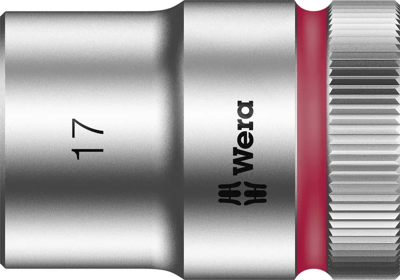 Wera 8790 HMC 05003608001 Außen-Sechskant Steckschlüsseleinsatz 17 mm 1/2 1/2 (12.5 mm) de Wera – image du produit
