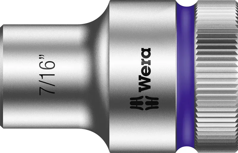 Douille 6 pans extérieurs 7/16 Longueur: 37 mm Wera 05003619001 Propulseur: 1/2 (12.5 mm) 1 pc(s) de Wera – image du produit