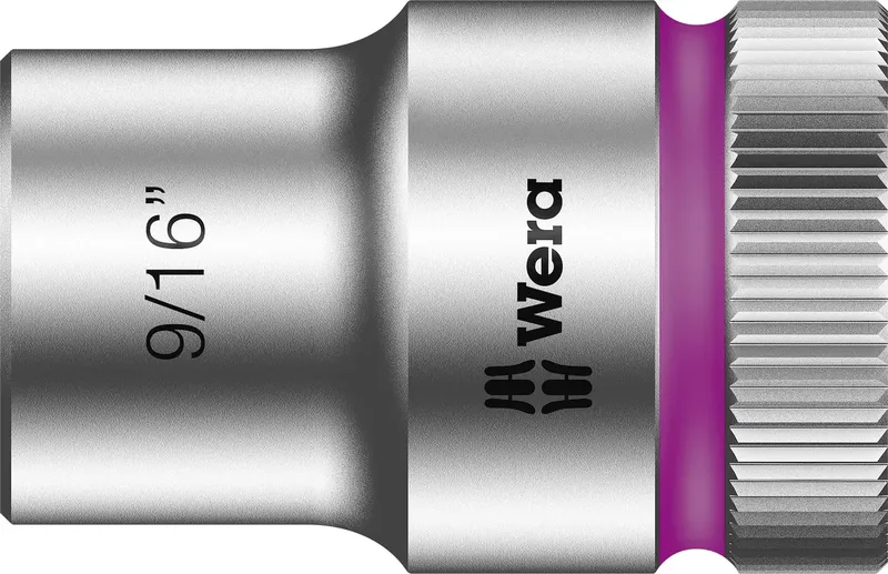 Wera 8790 HMC 05003621001 Außen-Sechskant Steckschlüsseleinsatz 12.5 mm 9/16 1/2 (12.5 mm) de Wera – image du produit