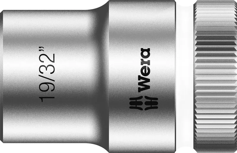 Douille 6 pans extérieurs 19/32 Longueur: 37 mm Wera 05003622001 Propulseur: 1/2 (12.5 mm) 1 pc(s) de Wera – image du produit