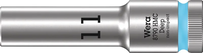 Wera 8790 HMC Deep 05004551001 Steckschlüsseleinsatz 11 mm 1 Stück 1/2 de Wera – image du produit