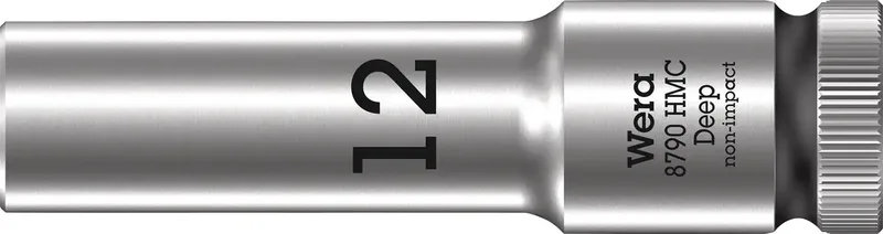 Wera 8790 HMC Deep 05004552001 Steckschlüsseleinsatz 12 mm 1 Stück 1/2 de Wera – image du produit