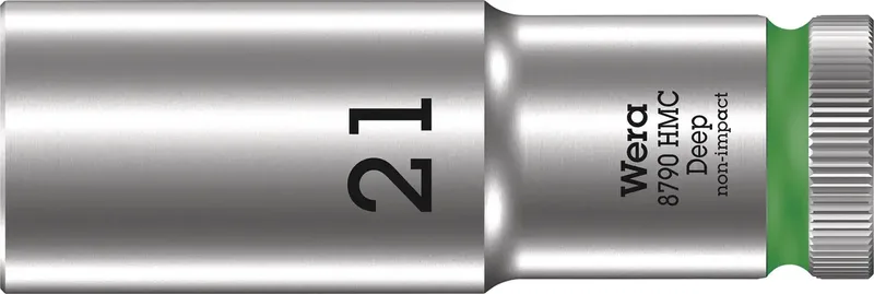 Wera 8790 HMC Deep 05004561001 Steckschlüsseleinsatz 21 mm 1 Stück 1/2 de Wera – image du produit