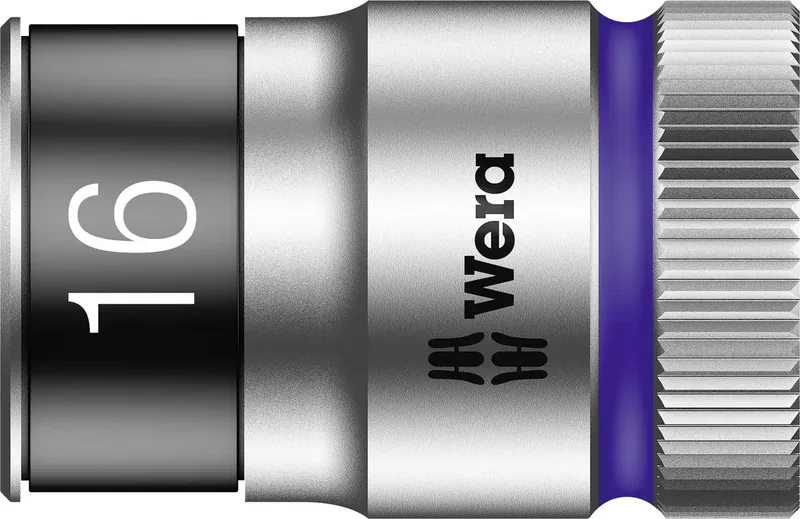 Wera 8790 HMC HF 05003736001 Außen-Sechskant Steckschlüsseleinsatz 16 mm 1/2 1/2 (12.5 mm) von Wera – Produktbild