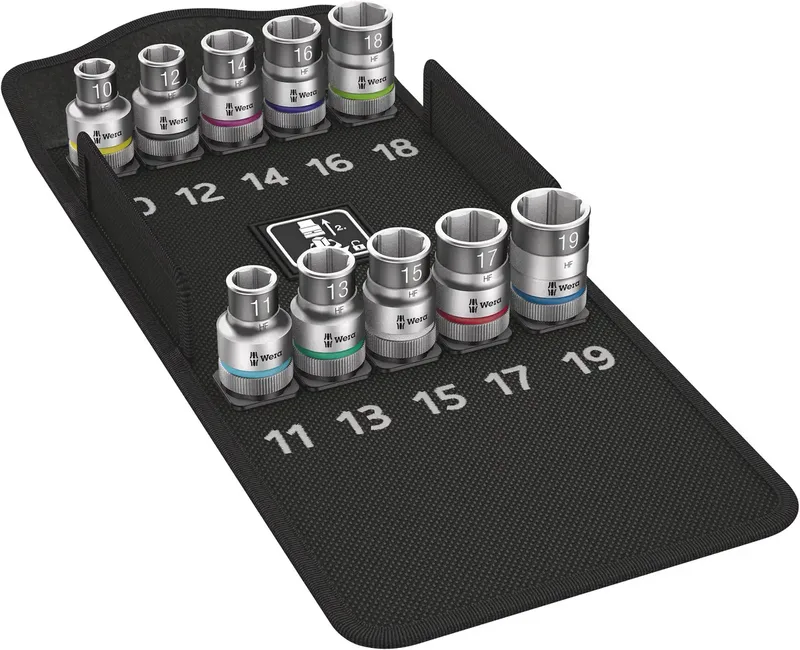 Wera 8790 HMC HF Jeu de douilles 1/2 (12.5 mm) 10 pièces 05004203001 de Wera – image du produit