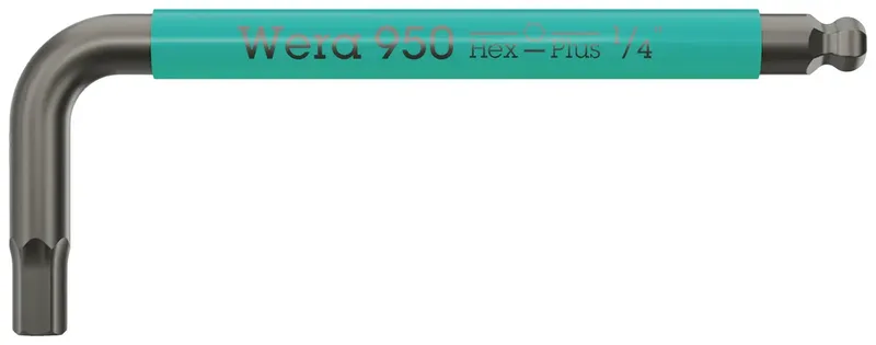 Wera 950 SPKS Multicolour Haakse schroevendraaier Inbus 1/4 inch 1/4 1 stuks von Wera – Produktbild