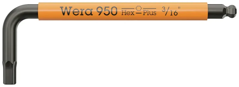 Wera 950 SPKS Multicolour Haakse schroevendraaier Inbus 3/16 inch 1 stuks fra Wera – produktbillede