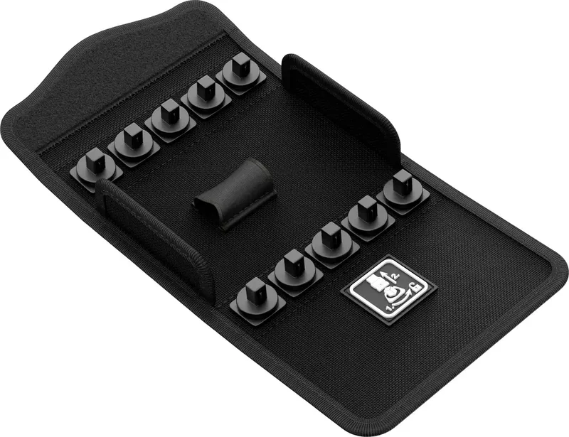 Wera 9596 Zyklop Mini 2 Set 1 05136428001 Werkzeugtasche unbestückt (B x H x T) 130 x 35 x 80 mm van Wera – productafbeelding 1 van 2