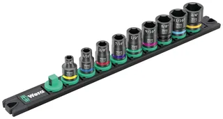 Wera 9608 Nuss-Magnetleiste B Impaktor Imperial 1 Steckschlüsselsatz zöllig 3/8 10teilig 05005452001 von Wera – Produktbild 1 von 3