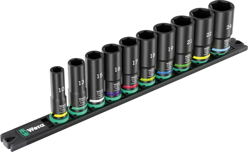 Wera 9660 Steckschlüsselsatz metrisch 3/8 10teilig 05005590001 de Wera – image du produit