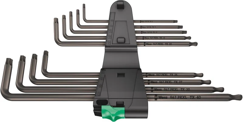 Wera - 967/9 TX XL 1 - stiftsleutelset - torx - 9 delige van Wera, Kleurloos – productafbeelding