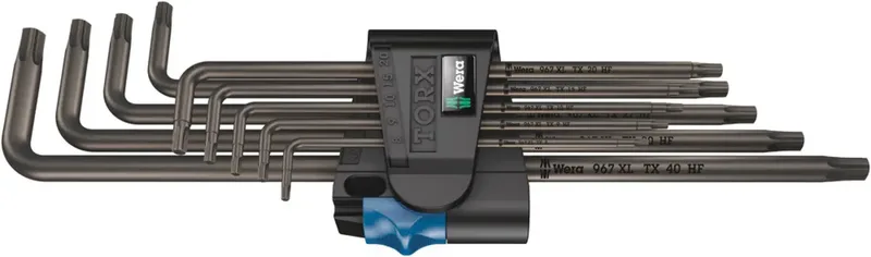 Wera 9679 TX XL HF 1 Winkelschlsselsatz mit Haltefunktion lang 9-teilig von Wera – Produktbild
