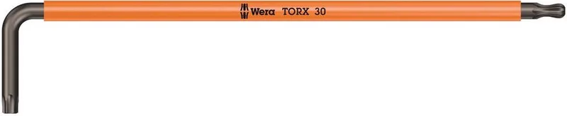 Wera 967 SPKXL multicolour stiftsleutel - lang - torx - t30 x 195mm de Wera, Kleurloos – image du produit