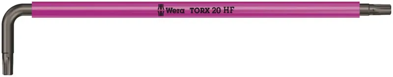 Wera 967 SXL HF 6 pans intérieurs (TX) Clé mâle coudée T 20 de Wera – image du produit
