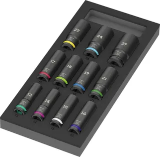 Wera 9725 Steckschlüsselsatz 1/2 11teilig 05150115001 de Wera – image du produit 1 sur 3