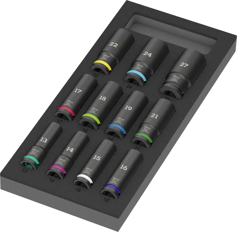 Wera 9725 Steckschlüsselsatz 1/2 11teilig 05150115001 de Wera – image du produit 1 sur 3