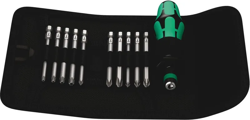 Kraftform Kompakt 41, 11-teilig von Wera, Kleurloos – Produktbild