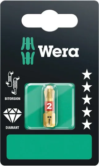 ZB BIT 851/1BDC PH 2X25 073333 by Wera – product image 1 of 2