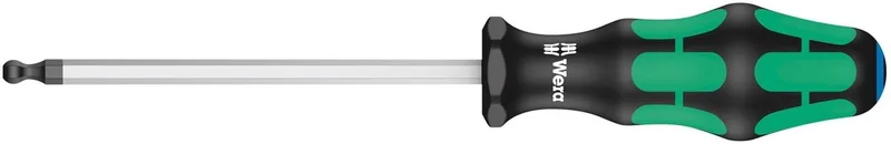 Zeskant Kogelkop-schroevendraaier SW 6,0X125 MM by Wera, Kleurloos – product image
