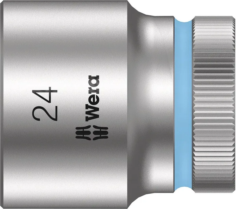 zyklop dopsleutel - 24x37mm - 1/2" by Wera, Kleurloos – product image