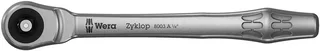 Zyklop Metal 8003 A 05004003001 Cliquet réversible 1/4 (6.3 mm) 141 mm de Wera – image du produit 1 sur 3