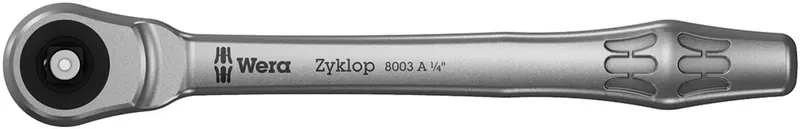 Zyklop Metal 8003 A 05004003001 Cliquet réversible 1/4 (6.3 mm) 141 mm de Wera – image du produit 1 sur 3
