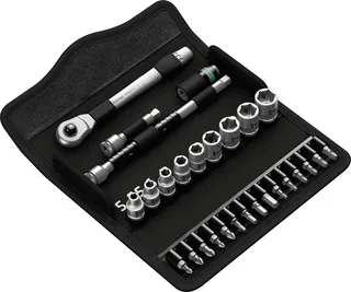 Zyklop Metal 8100 SA 8 Steckschlüsselsatz metrisch 1/4 (6.3 mm) 28teilig 1173672 by Wera – product image 3 of 3