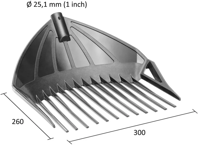 Grote 3-in-1 Hof- en Gartenschaufel - Veelzijdige Spade voor Tuin en Hof, Afmetingen 300 x 260 x 170 mm, Ideaal voor Rasen, Stallen, Beplantingen, Paden en Vijvers Onderhouden – zonder steel de Westfalia – image du produit
