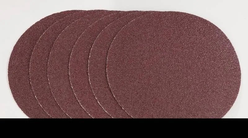 Schuurpapier K80 diameter 125 mm zelfklevend 6 stuks van Westfalia – productafbeelding