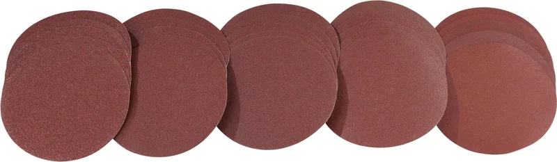 Schuurpapier set - 150 mm - 25-delig de Westfalia – image du produit