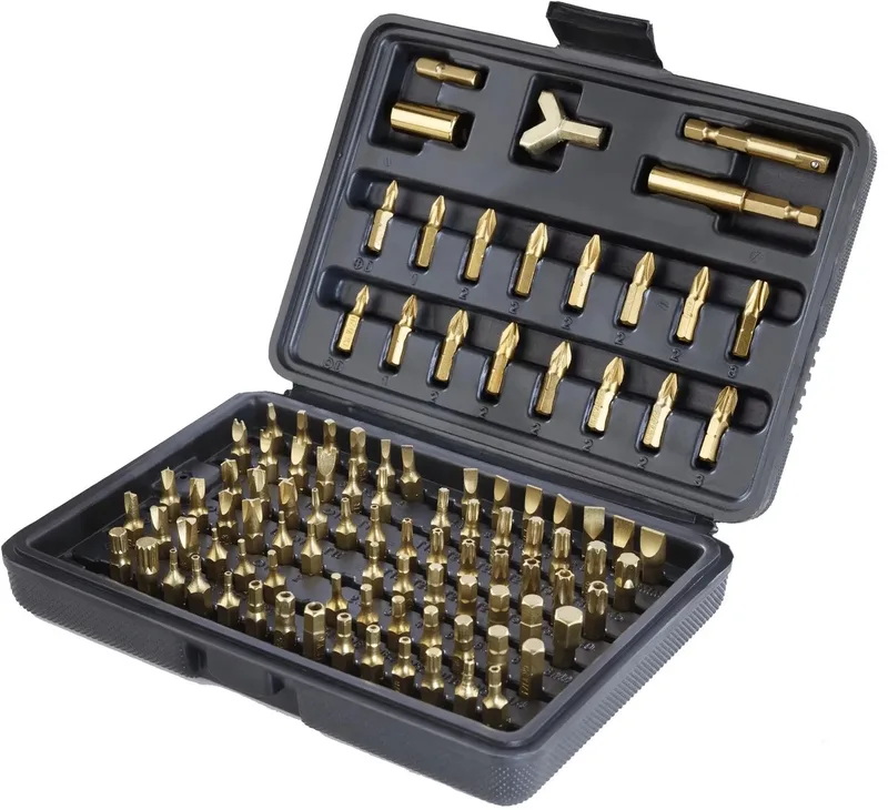 Speciale bitset titanium gecoat, 100-delig van Westfalia – productafbeelding