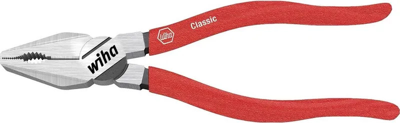 26703 Werkplaats Combinatietang 160 mm by Wiha, Red – product image
