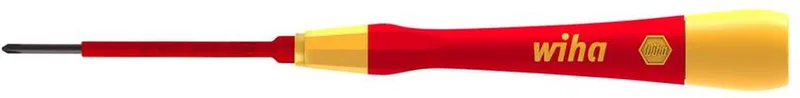 42378 Elektronica, VDE, Elektronica en fijnmechanica Kruiskop schroevendraaier PH 0 Koplengte: 65 mm de Wiha, Kleurloos – image du produit