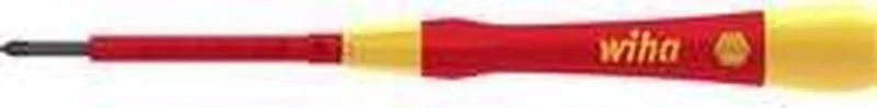 42380 Elektronica, VDE, Elektronica en fijnmechanica Kruiskop schroevendraaier PH 1 Koplengte: 65 mm de Wiha, Kleurloos – image du produit