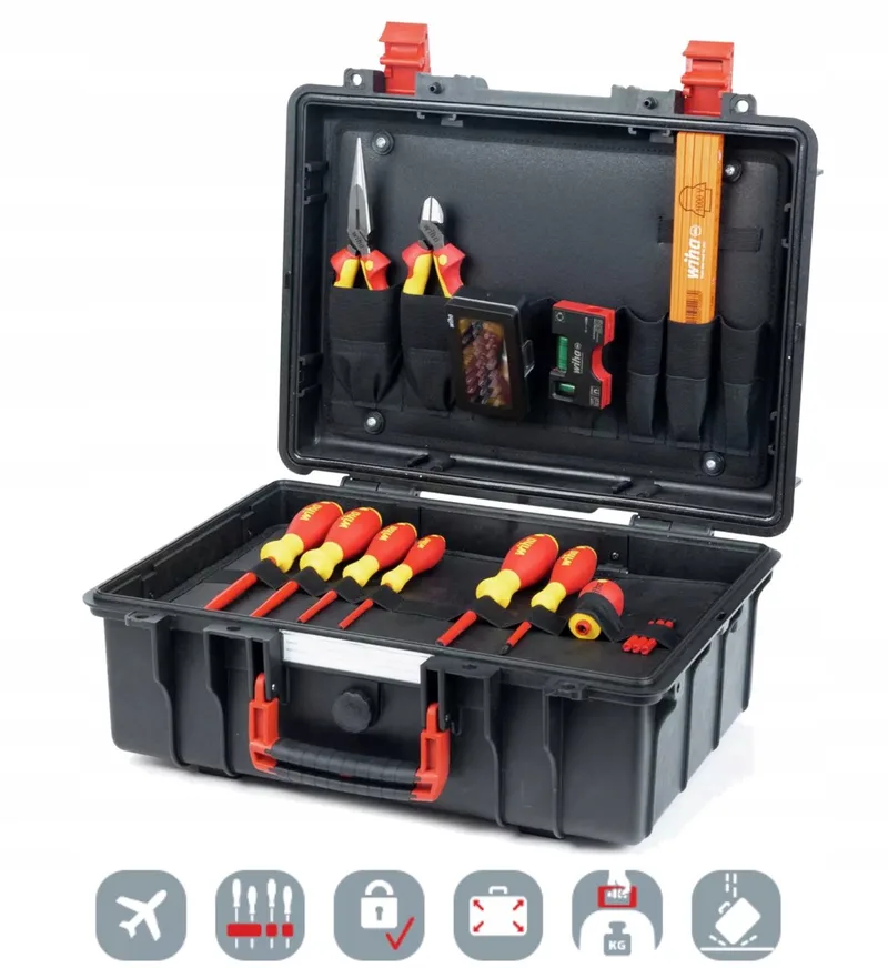 Basic L Elektrische Gereedschapskoffer 46 Delen by Wiha – product image