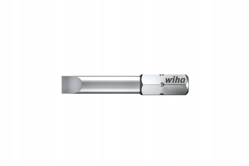 Bit Platte 8,0x39mm 1,6mm - Kwaliteit Chroom-Vanadium Staal by Wiha – product image