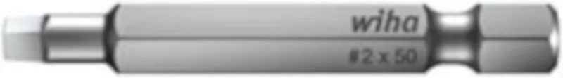 Bit Professional Vierkant 1/4" (06638) 2 - 2,8" x 50 mm by Wiha, Silver – product image