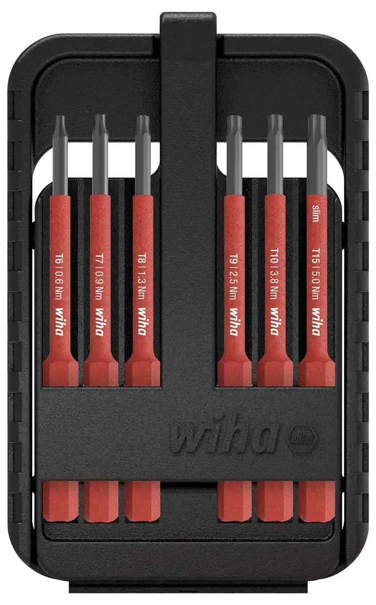 Bit Set slimBit electric TX 6-tlg. (43154) by Wiha – product image 2 of 2
