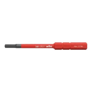 Bit slimBit electric Sechskant 3 x 75 mm by Wiha – product image