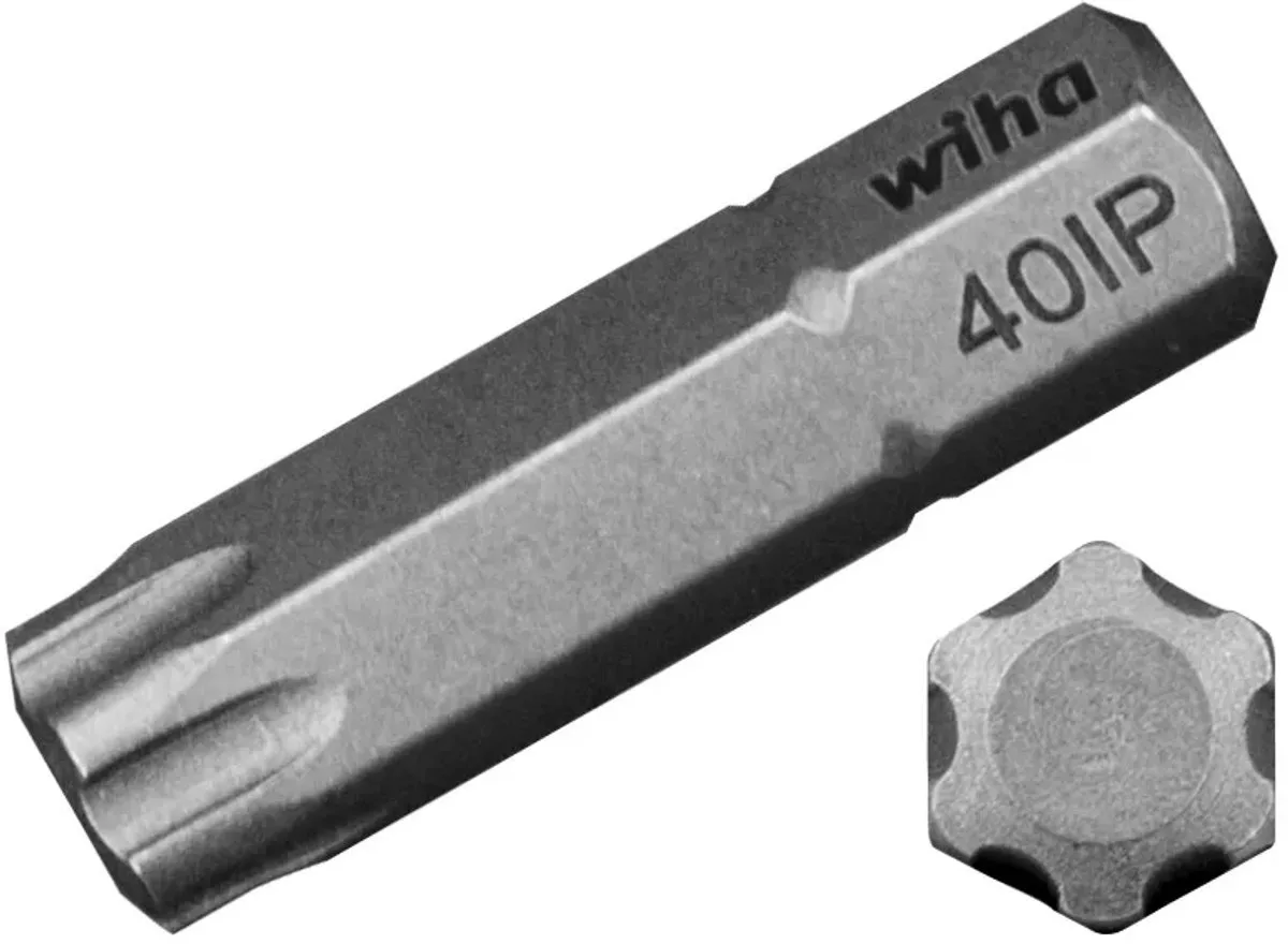 Bit Standard 25 Mm 7016 Z 40Ip X 25; Torx Plus van Wiha – productafbeelding
